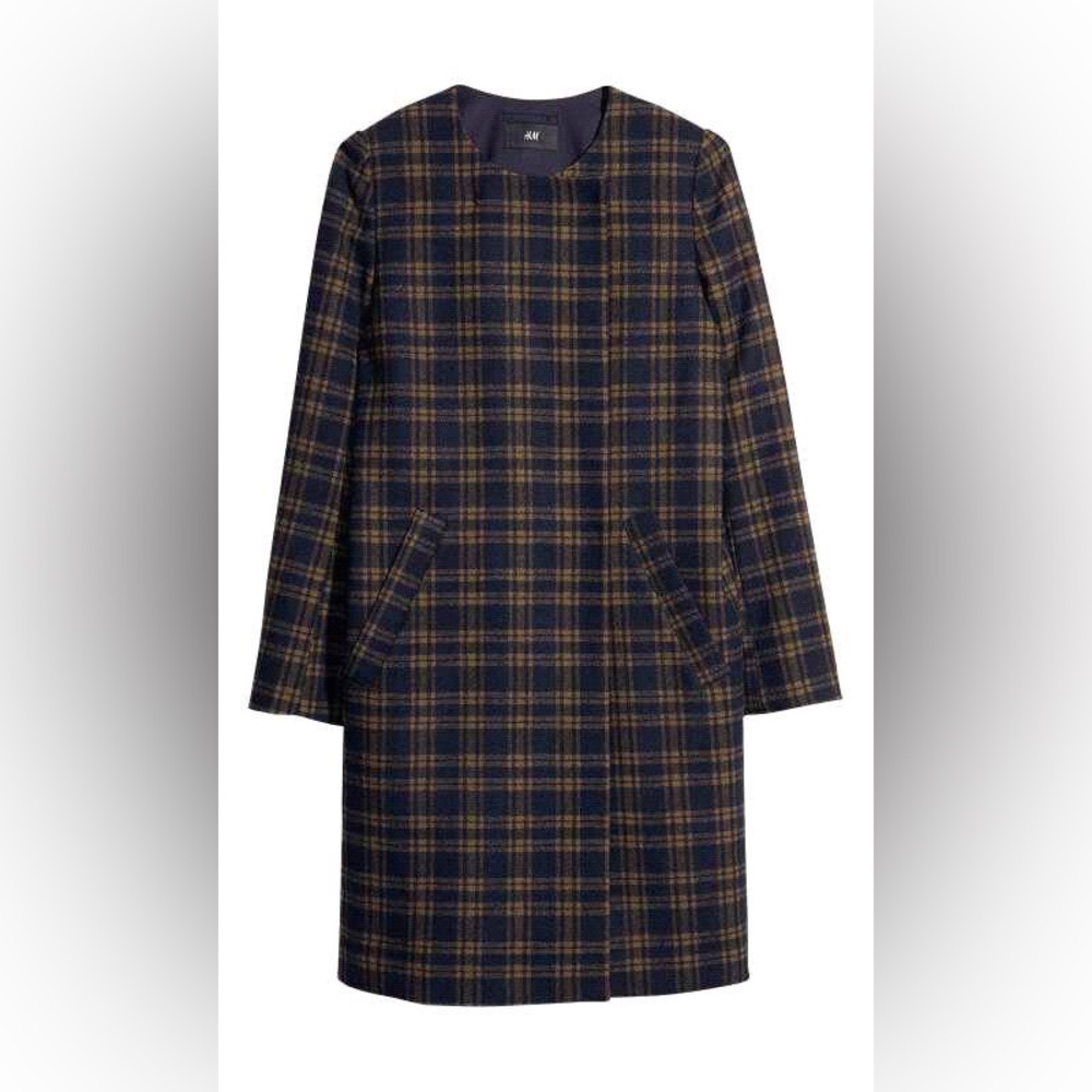 H&M Light Checked Jacket